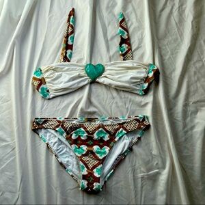 COPY - Bikini with stone heart detail